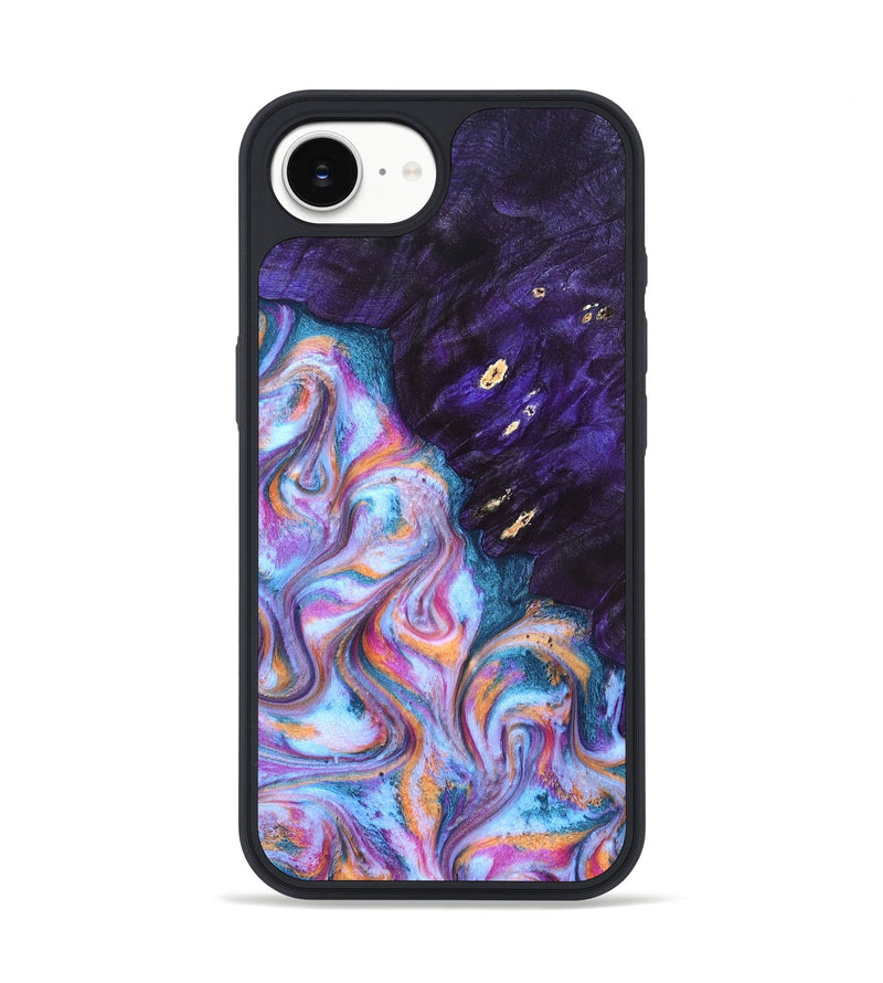 iPhone 17e Wood Phone Case - Jalisa (Blue, 827490)