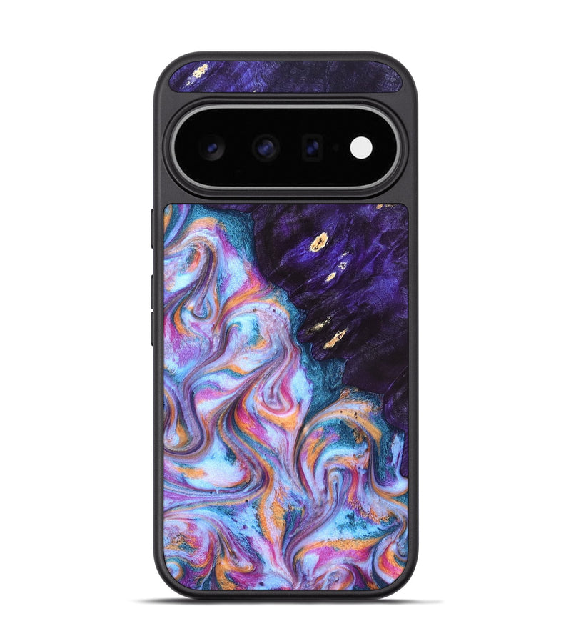 Pixel 11 Pro Wood Phone Case - Jalisa (Blue, 827490)