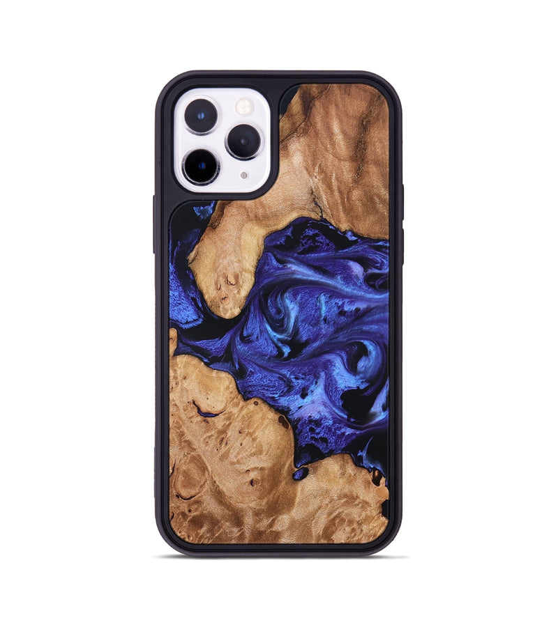 iPhone 11 Pro Wood Phone Case - Latoya (Purple, 827492)