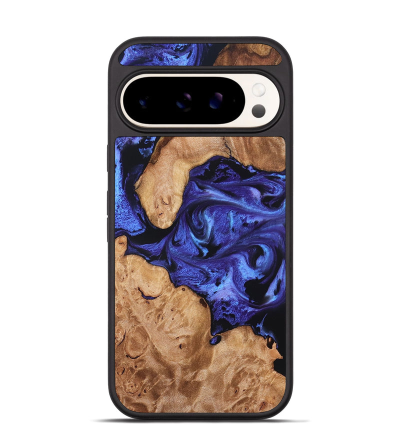 Pixel 9 Pro Wood Phone Case - Latoya (Purple, 827492)
