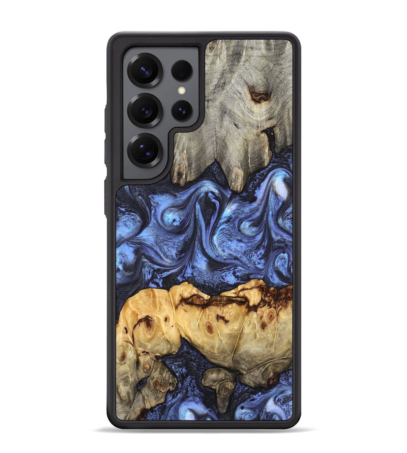 Galaxy S25 Ultra Wood Phone Case - Jasmyn (Blue, 827493)
