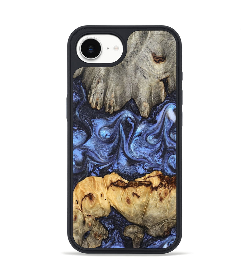 iPhone 17e Wood Phone Case - Jasmyn (Blue, 827493)