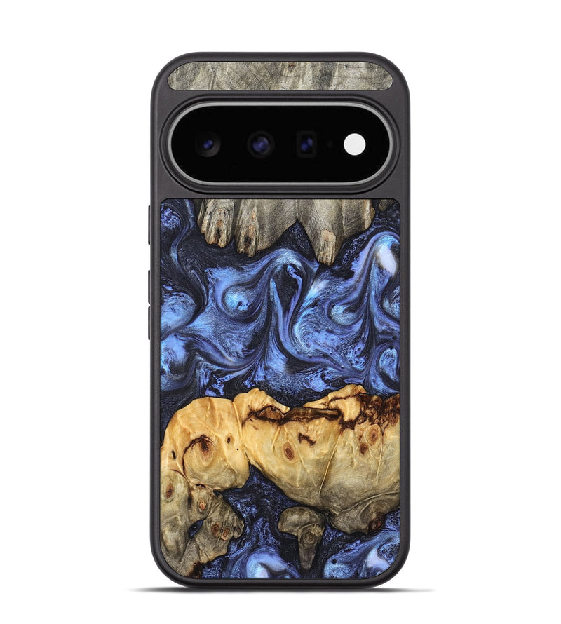 Pixel 11 Wood Phone Case - Jasmyn (Blue, 827493)