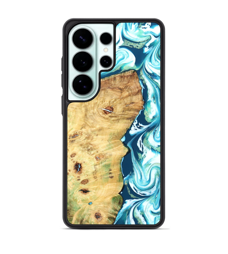 Galaxy S26 Ultra Wood Phone Case - Jesiah (Blue, 827494)
