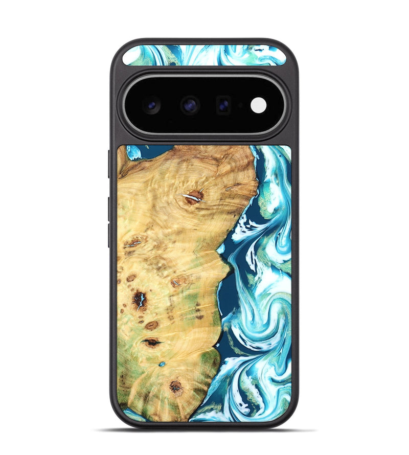 Pixel 11 Wood Phone Case - Jesiah (Blue, 827494)