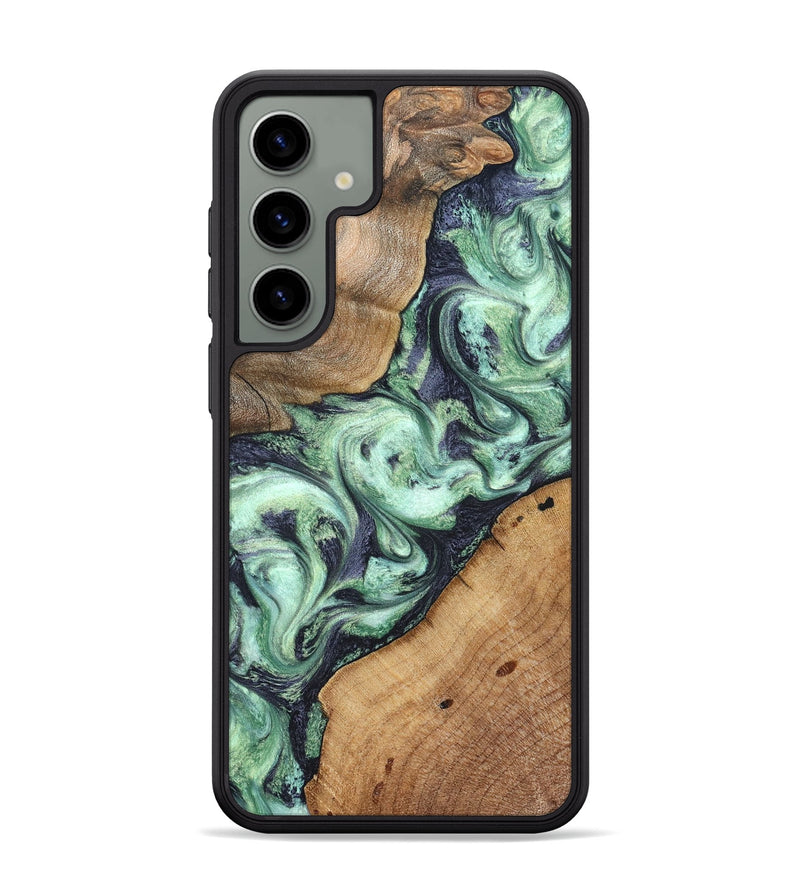 Galaxy S24 Plus Wood Phone Case - Keshawn (Green, 827496)