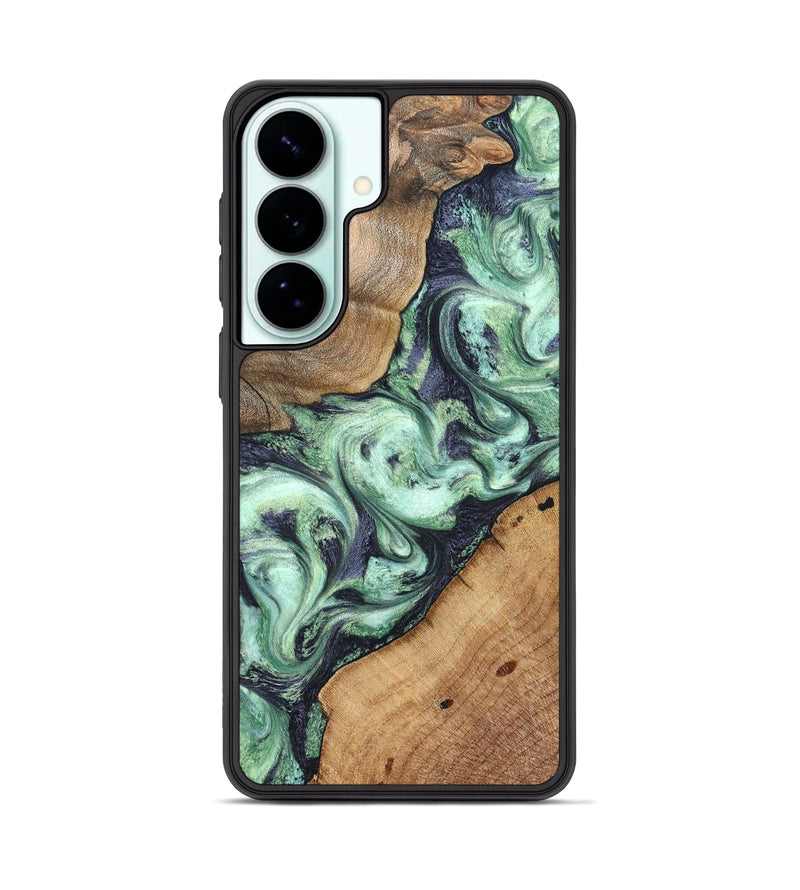 Galaxy S26 Plus Wood Phone Case - Keshawn (Green, 827496)