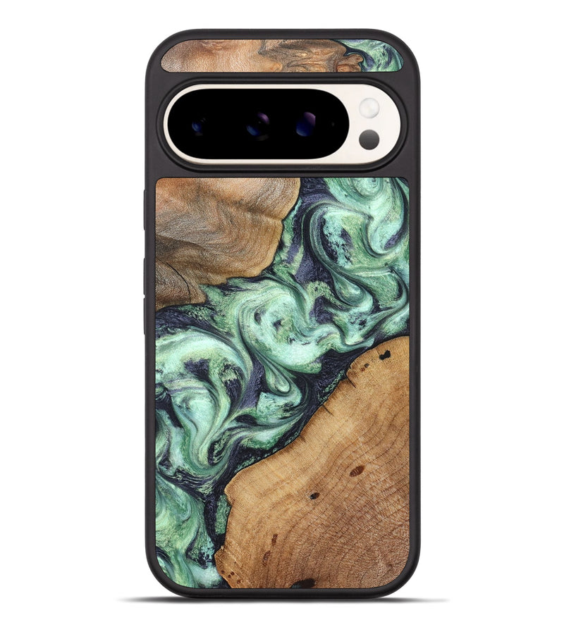 Pixel 9 Pro XL Wood Phone Case - Keshawn (Green, 827496)
