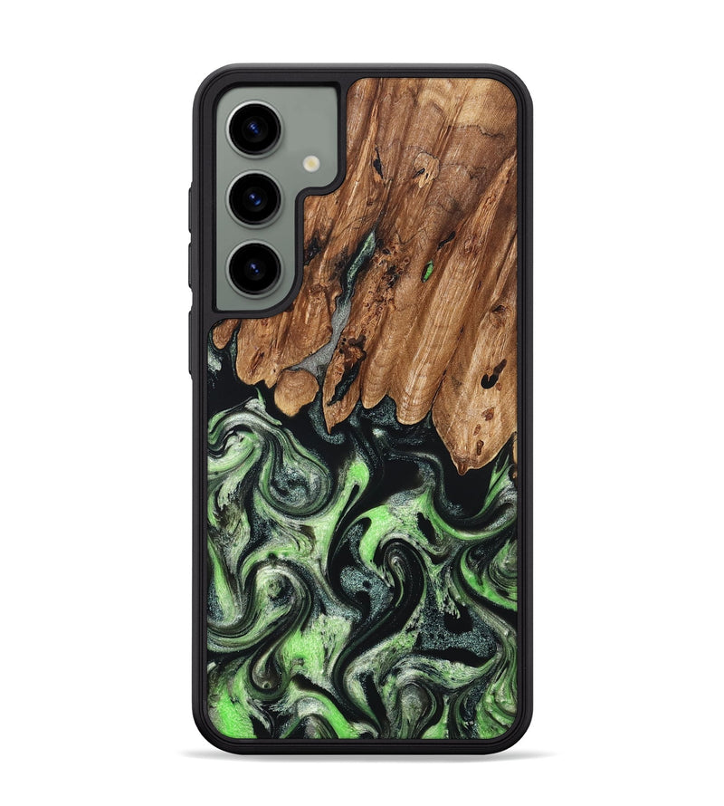 Galaxy S24 Plus Wood Phone Case - Teresa (Green, 827497)