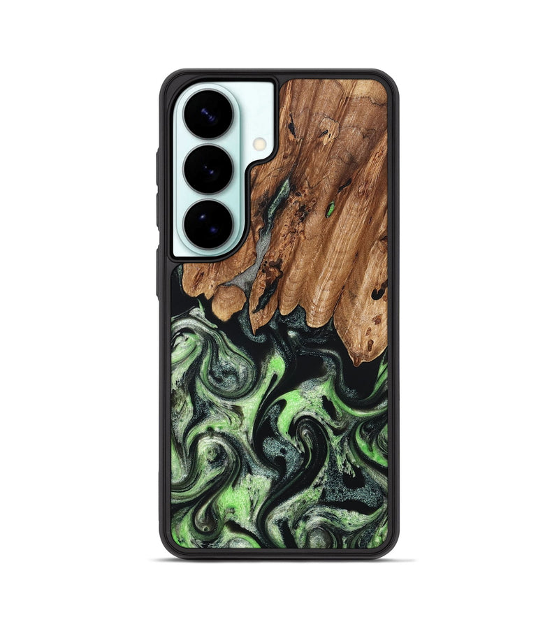 Galaxy S26 Wood Phone Case - Teresa (Green, 827497)