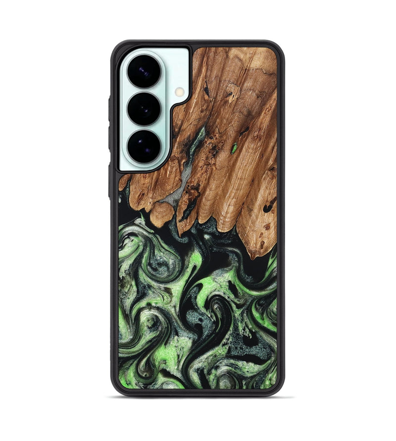 Galaxy S26 Plus Wood Phone Case - Teresa (Green, 827497)