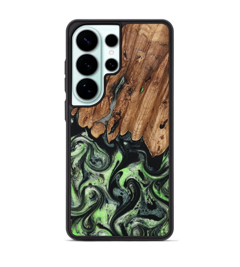 Galaxy S26 Ultra Wood Phone Case - Teresa (Green, 827497)