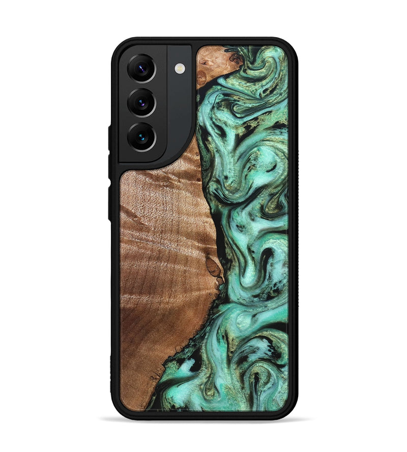 Galaxy S22 Plus Wood Phone Case - Ara (Green, 827498)
