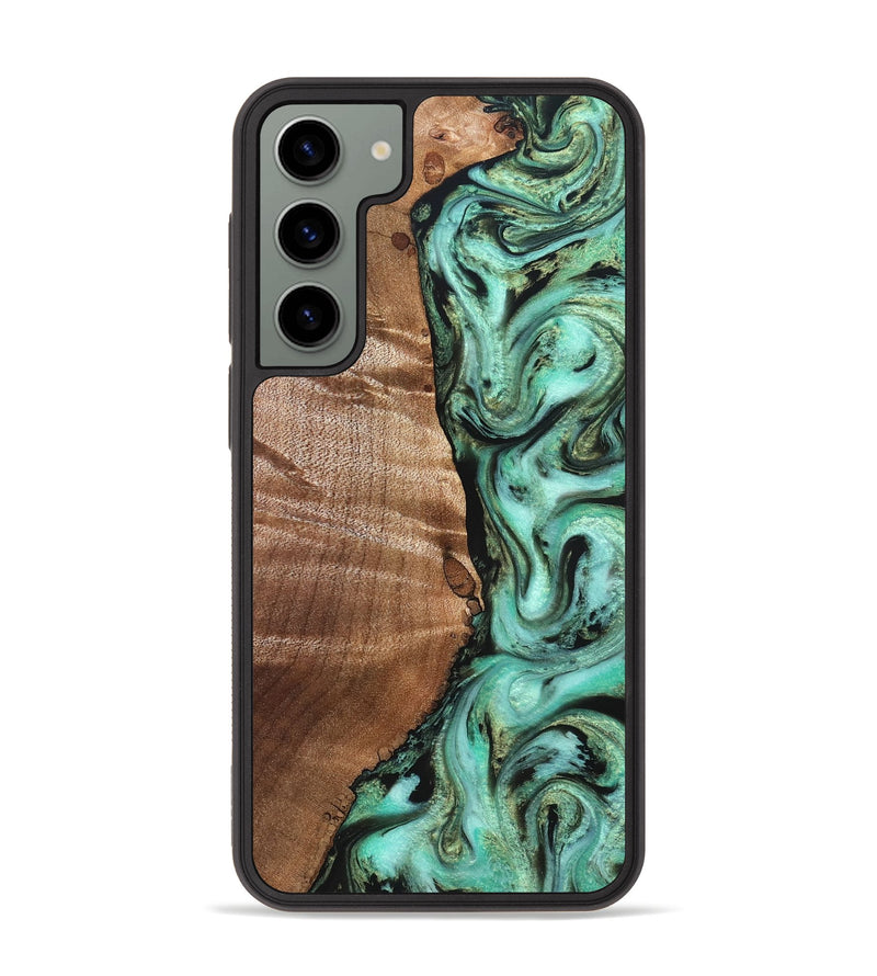 Galaxy S23 Plus Wood Phone Case - Ara (Green, 827498)