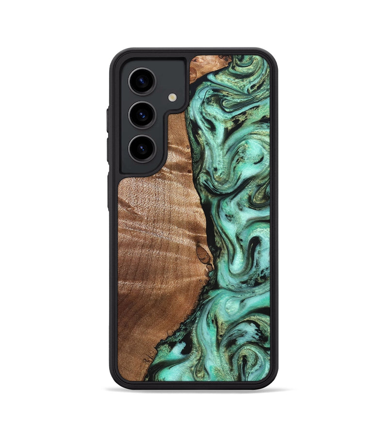 Galaxy S24 Wood Phone Case - Ara (Green, 827498)