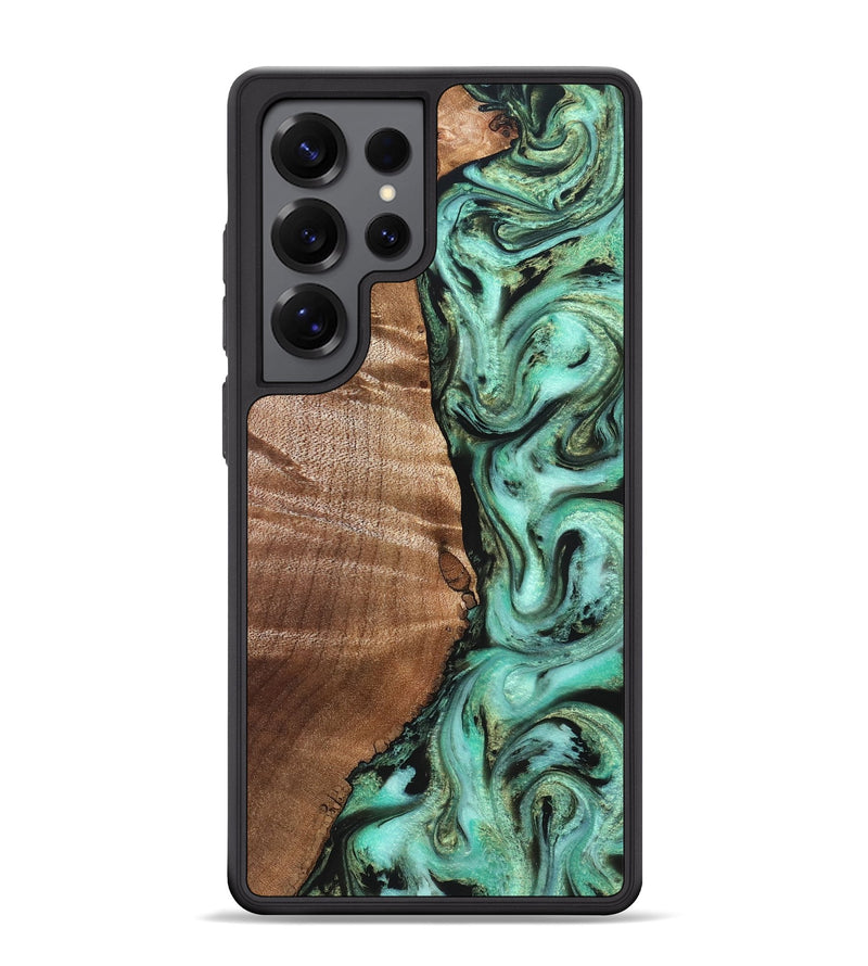 Galaxy S25 Ultra Wood Phone Case - Ara (Green, 827498)