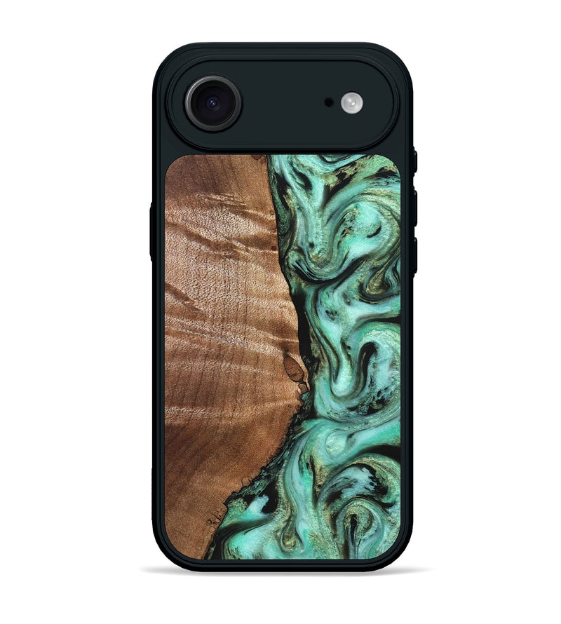 iPhone 17 Air Wood Phone Case - Ara (Green, 827498)