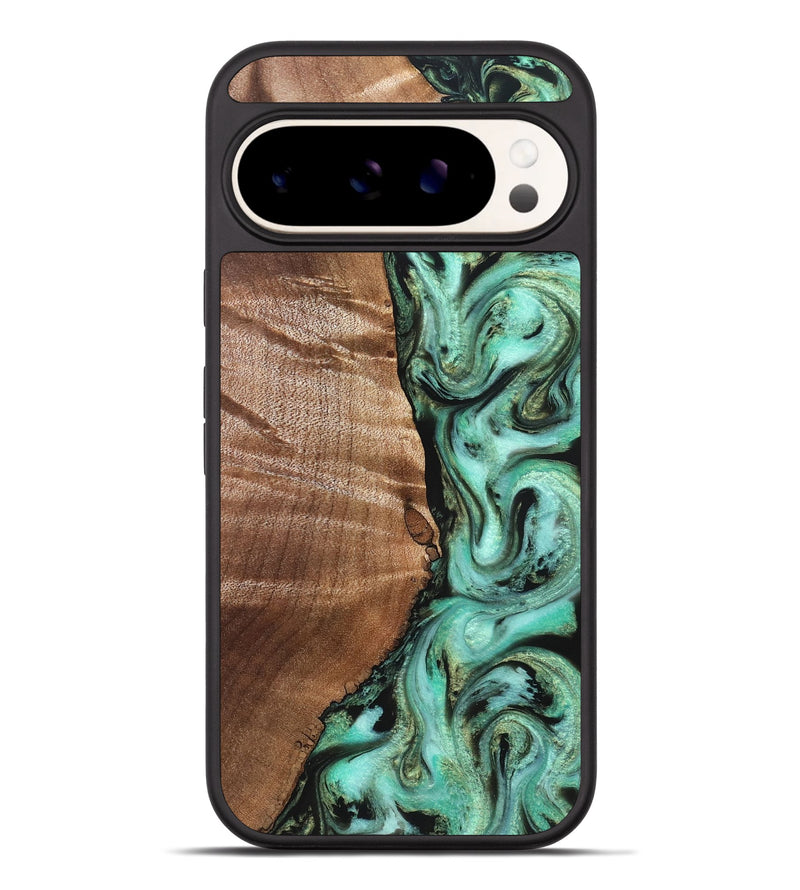 Pixel 9 Pro XL Wood Phone Case - Ara (Green, 827498)