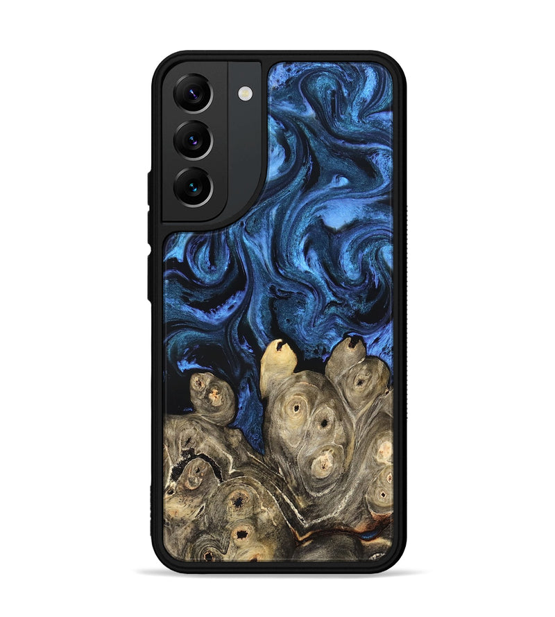 Galaxy S22 Plus Wood Phone Case - Shani (Blue, 827500)