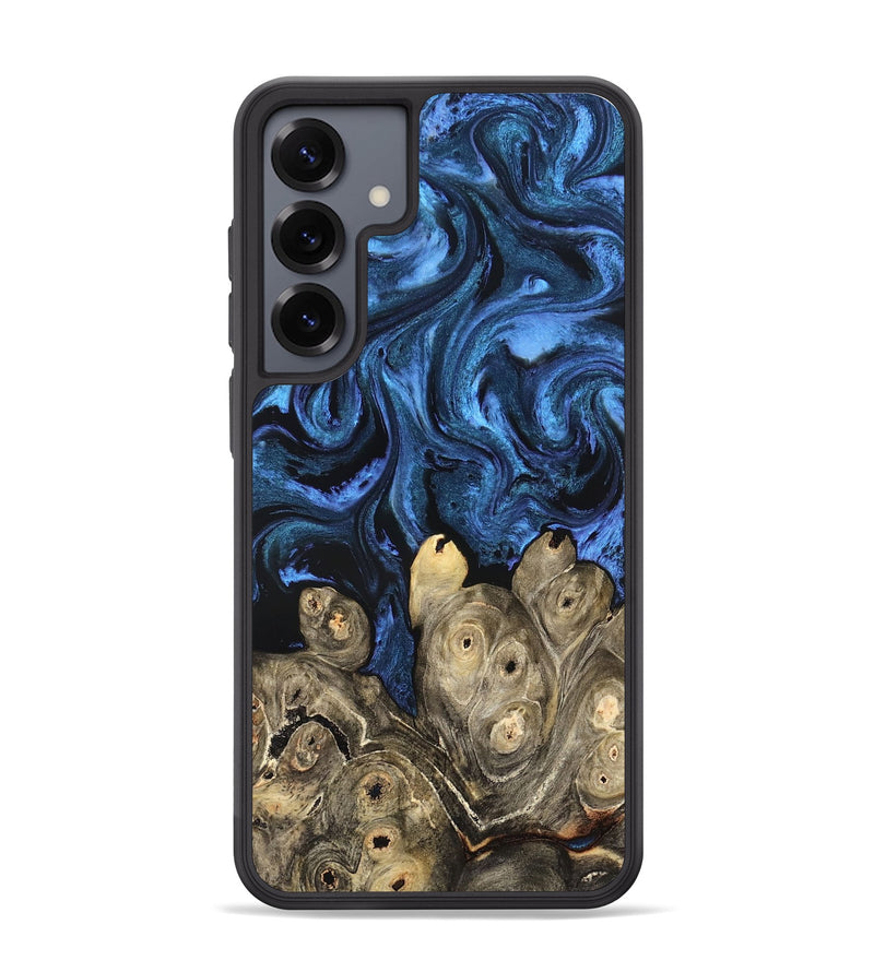 Galaxy S25 Plus Wood Phone Case - Shani (Blue, 827500)