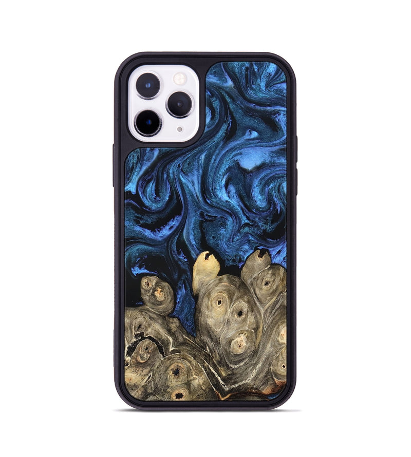 iPhone 11 Pro Wood Phone Case - Shani (Blue, 827500)