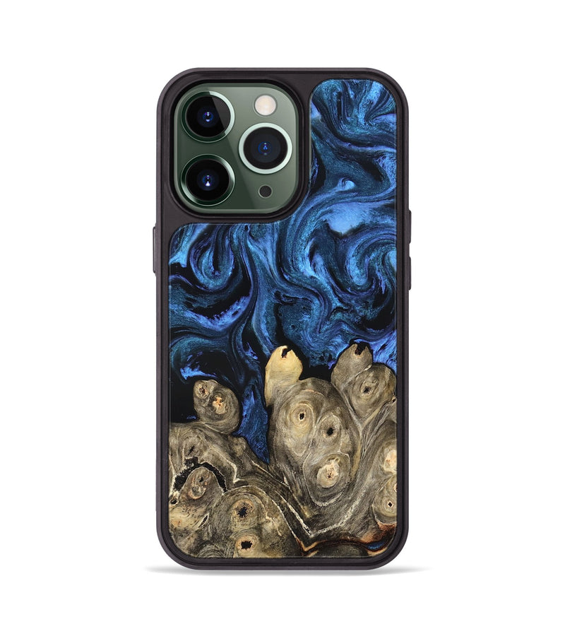 iPhone 13 Pro Wood Phone Case - Shani (Blue, 827500)