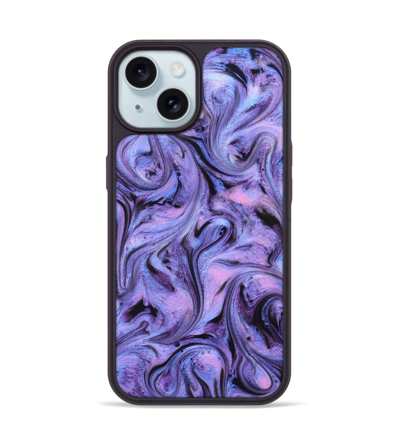 iPhone 15 ResinArt Phone Case - Garth (Purple, 827501)
