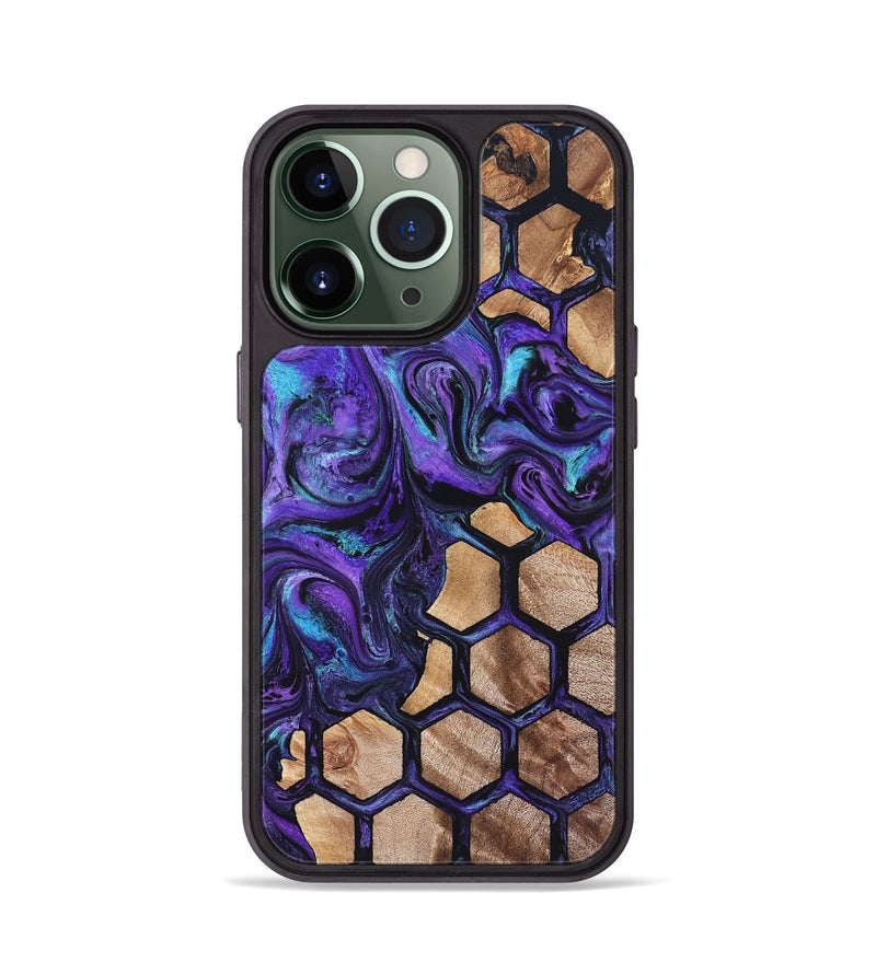iPhone 13 Pro Wood Phone Case - Kyra (Pattern, 827514)