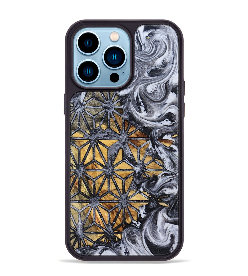 iPhone 14 Pro Max Wood Phone Case - Cristy (Pattern, 827515)