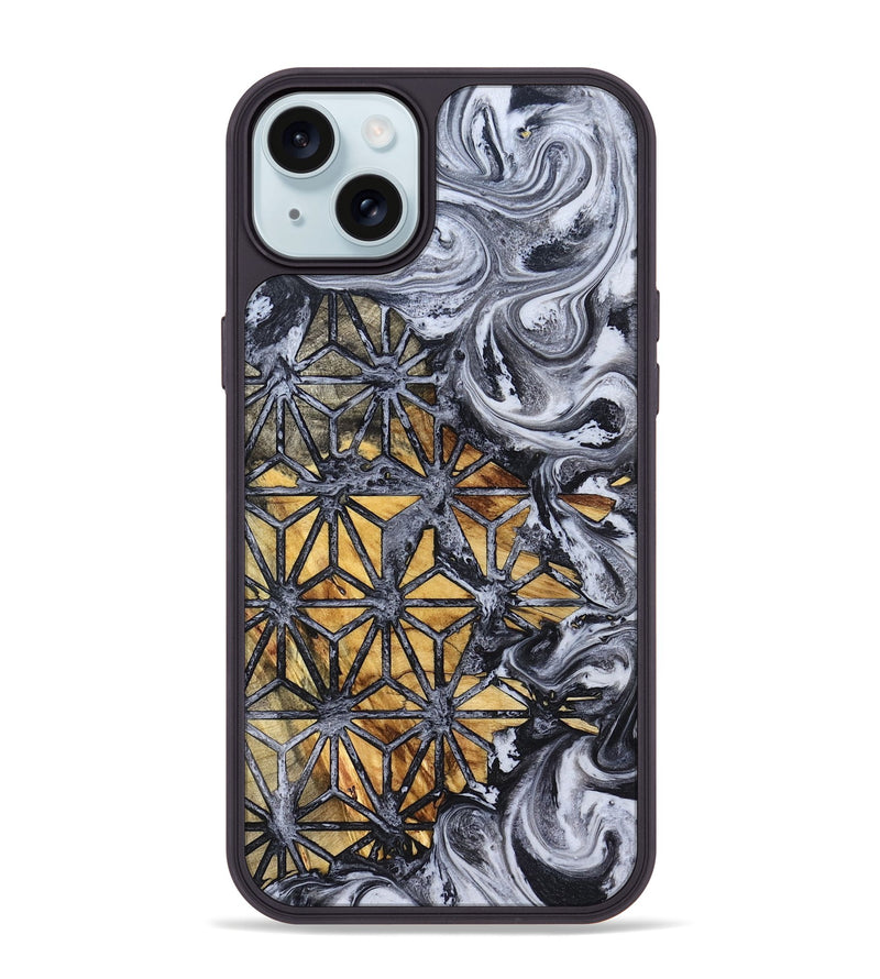 iPhone 15 Plus Wood Phone Case - Cristy (Pattern, 827515)