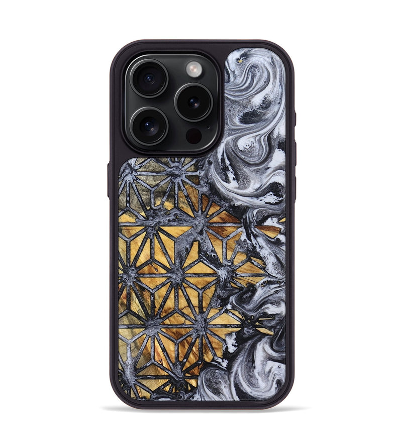 iPhone 15 Pro Wood Phone Case - Cristy (Pattern, 827515)