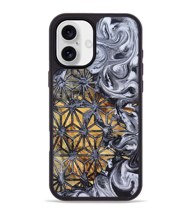 iPhone 16 Plus Wood Phone Case - Cristy (Pattern, 827515)