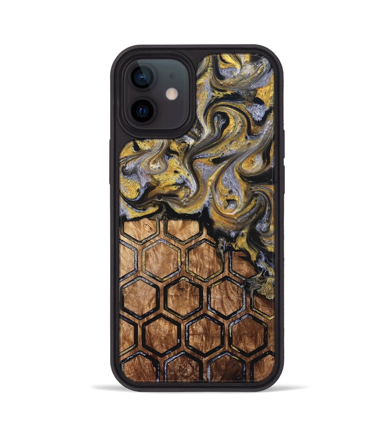 iPhone 12 Wood Phone Case - Grace (Pattern, 827516)
