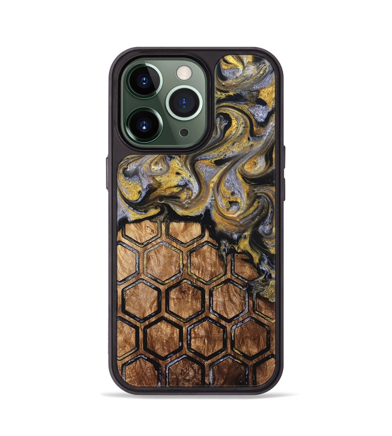 iPhone 13 Pro Wood Phone Case - Grace (Pattern, 827516)