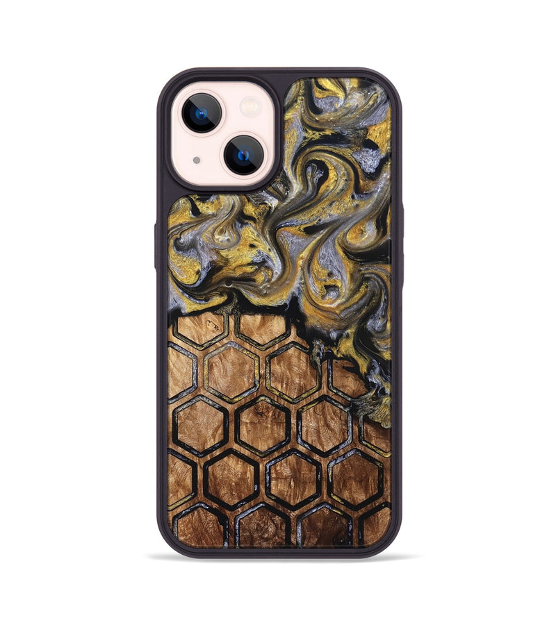 iPhone 14 Wood Phone Case - Grace (Pattern, 827516)