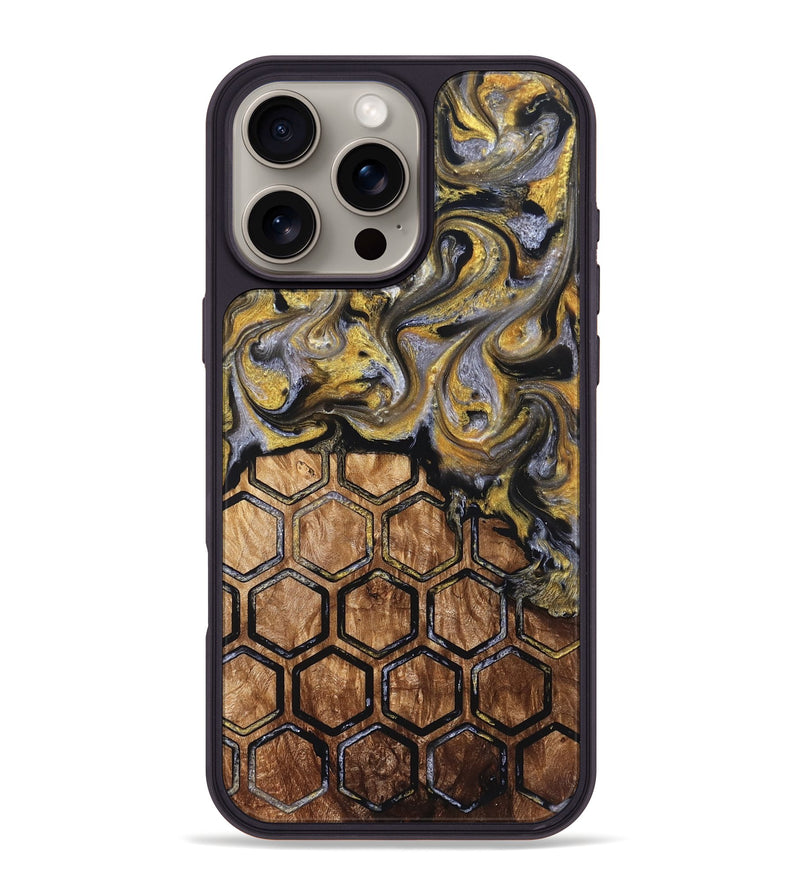 iPhone 16 Pro Max Wood Phone Case - Grace (Pattern, 827516)
