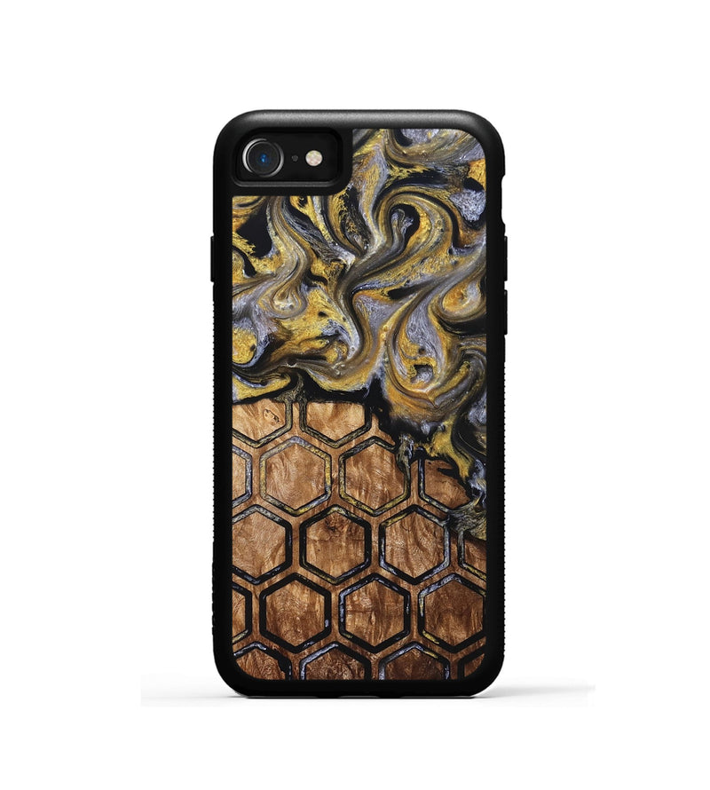 iPhone SE Wood Phone Case - Grace (Pattern, 827516)