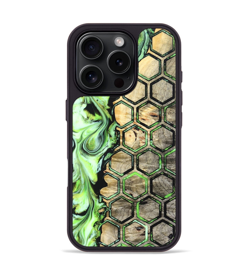 iPhone 16 Pro Wood Phone Case - Dane (Pattern, 827517)