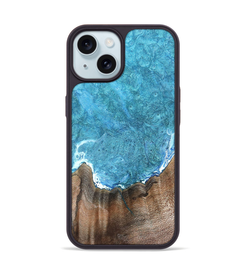 iPhone 15 Wood Phone Case - Myla (Coastal, 827518)