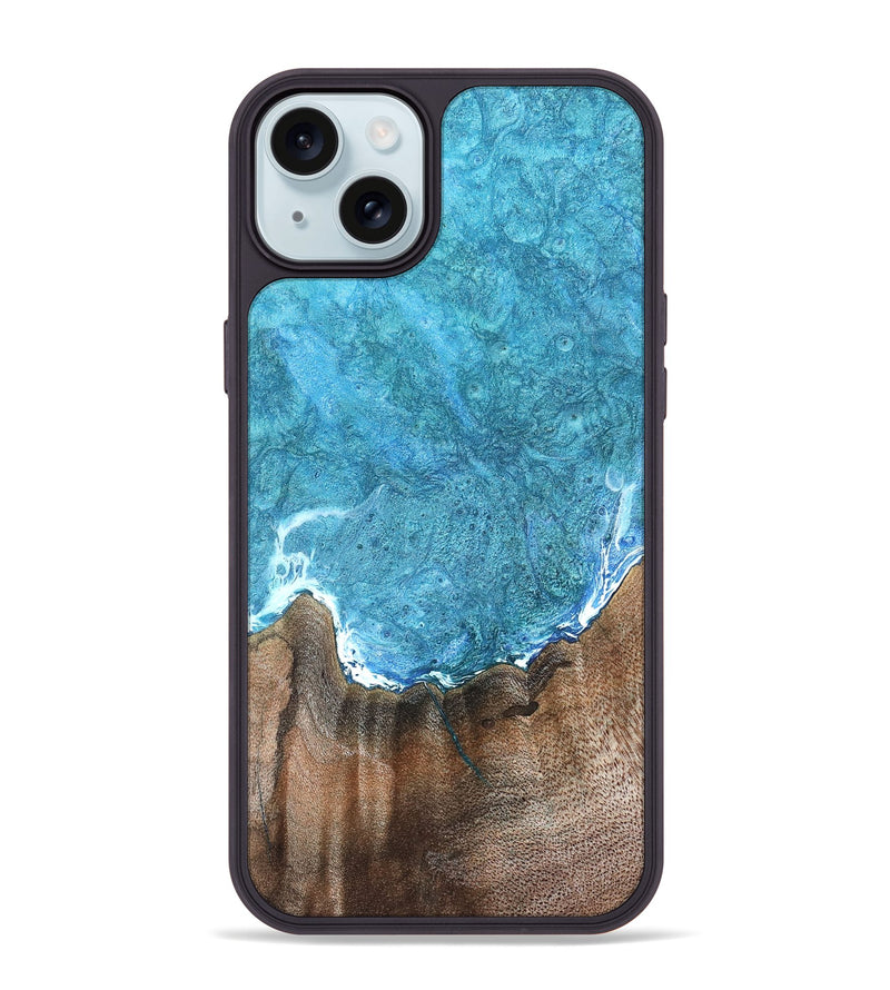iPhone 15 Plus Wood Phone Case - Myla (Coastal, 827518)