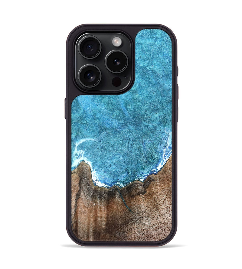 iPhone 15 Pro Wood Phone Case - Myla (Coastal, 827518)