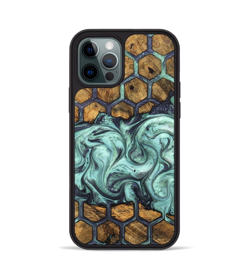iPhone 12 Pro Wood Phone Case - Ricardo (Pattern, 827519)