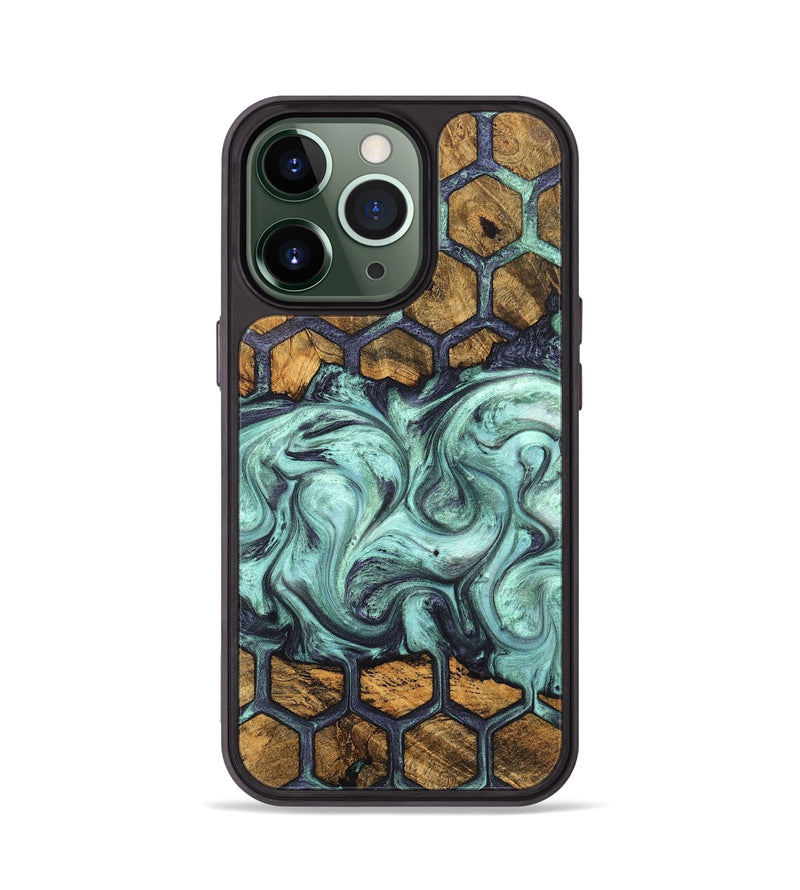iPhone 13 Pro Wood Phone Case - Ricardo (Pattern, 827519)