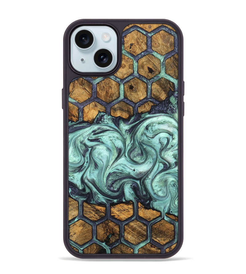 iPhone 15 Plus Wood Phone Case - Ricardo (Pattern, 827519)