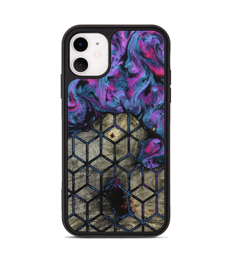 iPhone 11 Wood Phone Case - Cherish (Pattern, 827520)