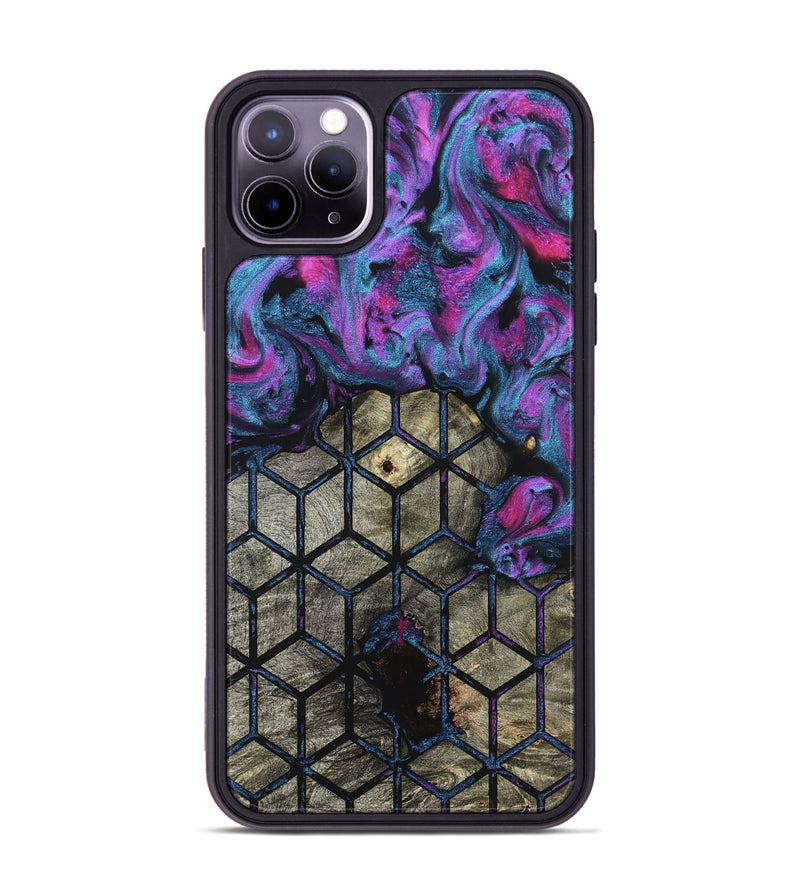 iPhone 11 Pro Max Wood Phone Case - Cherish (Pattern, 827520)