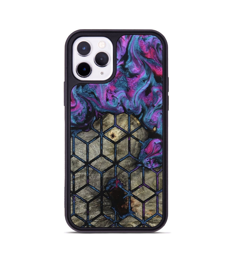 iPhone 11 Pro Wood Phone Case - Cherish (Pattern, 827520)