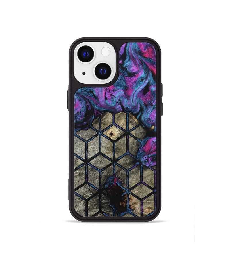 iPhone 13 mini Wood Phone Case - Cherish (Pattern, 827520)