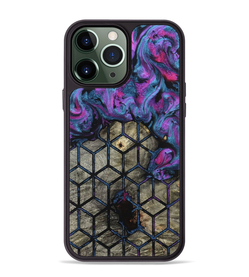 iPhone 13 Pro Max Wood Phone Case - Cherish (Pattern, 827520)