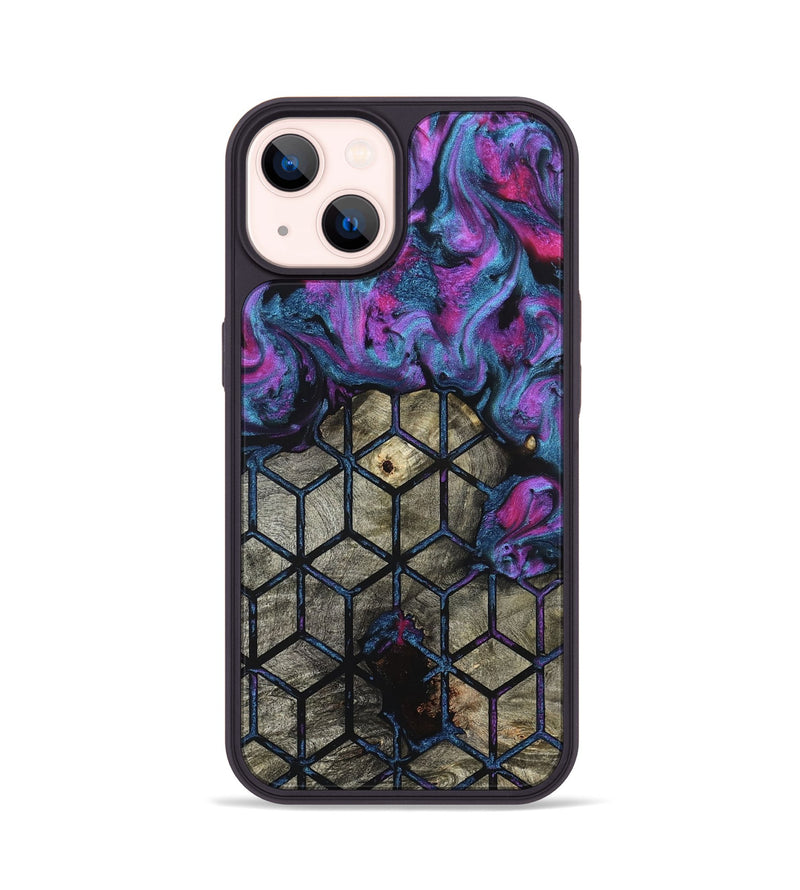 iPhone 14 Wood Phone Case - Cherish (Pattern, 827520)